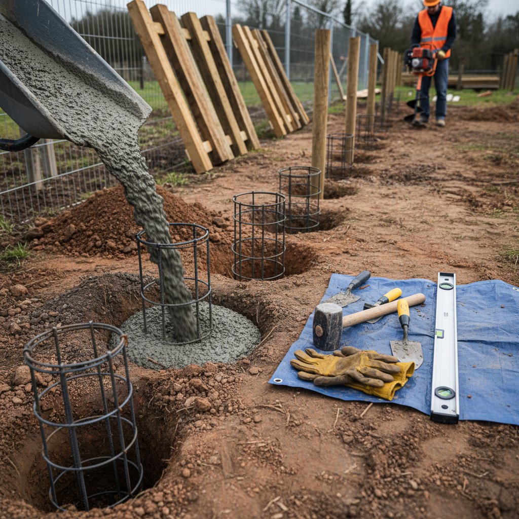 Gate installation process